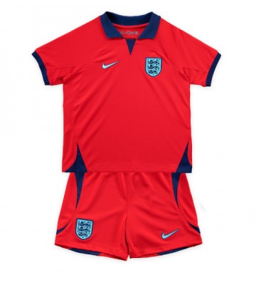 England Bortedraktsett Barn VM 2022 Kortermet (+ Korte bukser)